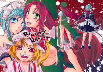 Gay Brownhair Bloody White - Touhou project Comendo