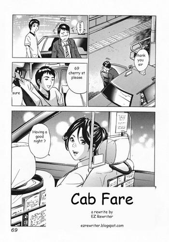 Tan Cab Fare Couple