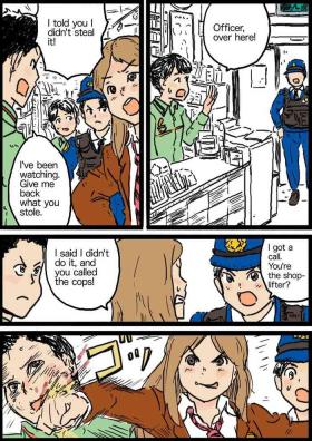 Policewoman VS Delinquent Girl