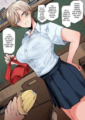 Naturaltits [Okyou] Gouman na Ikemen Onee-san no Manga | A Manga About An Arrogant, Handsome Onee-San [English] [Colorized] - Original Blowjob Contest