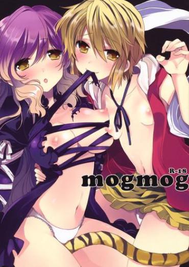 Rough Fucking mogmog- Touhou project hentai 4some
