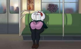 My Futa Academia: Toru On The Train