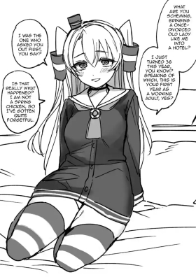 Batsuichi Amatsukaze LayerRakugaki Manga | A Doodle about a Once-divorced Amatsukaze Cosplayer