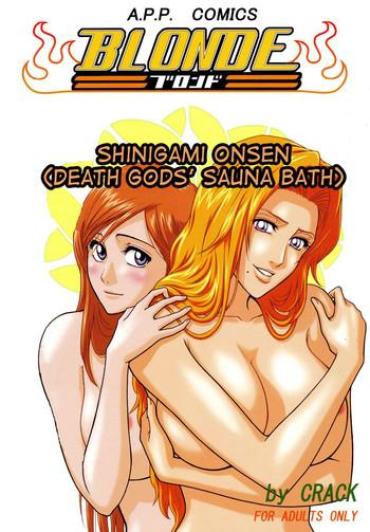 No Condom Blonde - Shinigami Onsen | Death Gods' Sauna Bath Bleach Xvideps