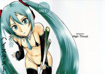 Hairy Pussy Hatsune High Thrust - Vocaloid Cumshots