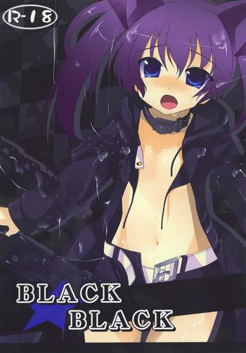 Solo Female BLACK★BLACK- Black rock shooter hentai Squirting