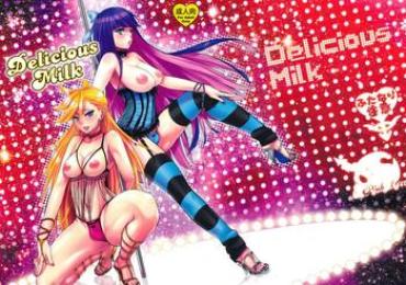 Thong Delicious Milk- Panty and stocking with garterbelt hentai Anime