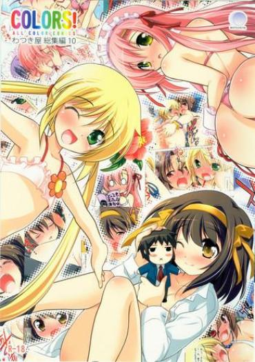 Porn COLORS! Watsukiya Soushuuhen 10- The Melancholy Of Haruhi Suzumiya Hentai Hayate No Gotoku Hentai Sailor Uniform