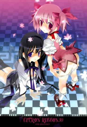 Francaise CITRON RIBBON 30- Puella Magi Madoka Magica Hentai Francaise