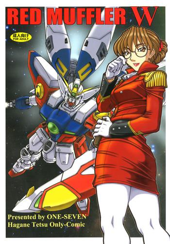 Clip RED MUFFLER W - Gundam wing Ebony