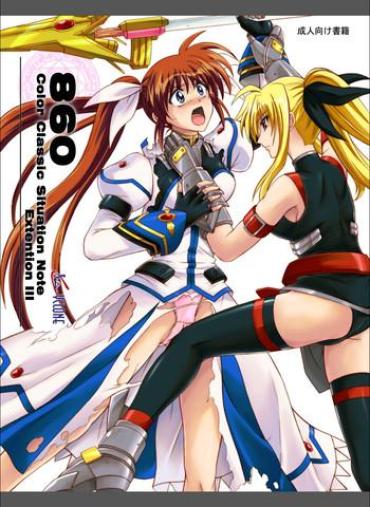 Female Domination 860 - Color Classic Situation Note Extention III Mahou Shoujo Lyrical Nanoha LetItBit