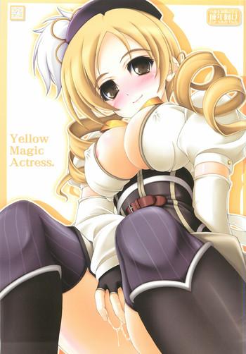 Condom Yellow Magic Actress - Puella magi madoka magica Stockings