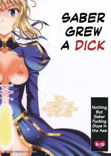 Mms Saber Ni Chinko Ga Haeru Hon | Saber Grew A Dick- Fate Zero Hentai Sucking Dicks