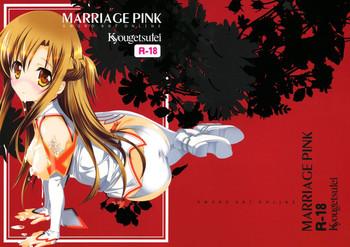 Kissing MARRIAGE PINK - Sword art online Doggy Style