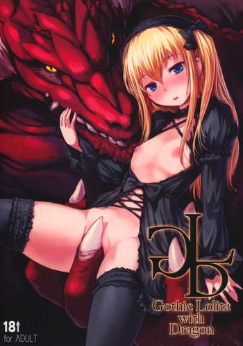 Metendo Gothic Lolita With Dragon  Black Girl