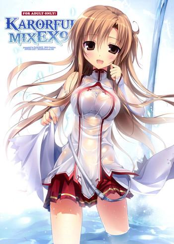 Eng Sub KARORFUL MIX EX9 - Sword art online Female Domination